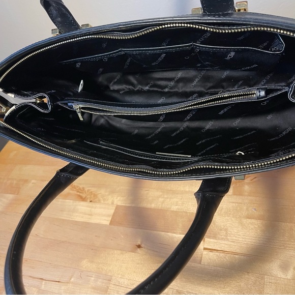 CHARLES JOURDAN Leather Satchel - Picture 8 of 14